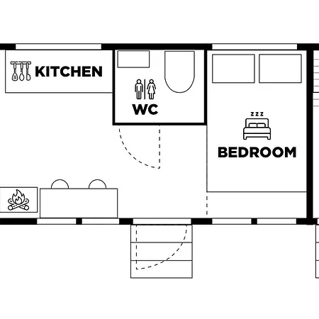Ferienhaus Borealis Village 3 With A Nature View, Fireplace, Sauna, Kitchen Muonio