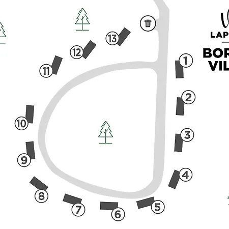 Borealis Village 3 With A Nature View, Fireplace, Sauna, Kitchen